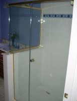 Frameless Door and Panel with return Frameless Door and Panel with return