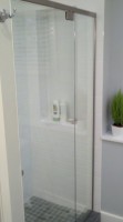 Frameless Panel, Door with Stain nickel Frameless Panel, Door with Stain nickel
