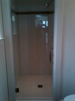 Framless Door with C handel Framless Door with C handel